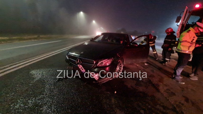 Accident bulevardul Aurel Vlaicu Constanţa. Foto: ZIUA de Constanţa