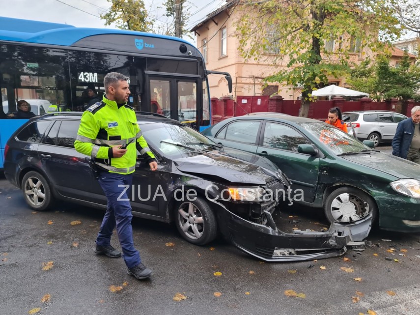 Accident rutier. Foto: ZIUA de Constanța