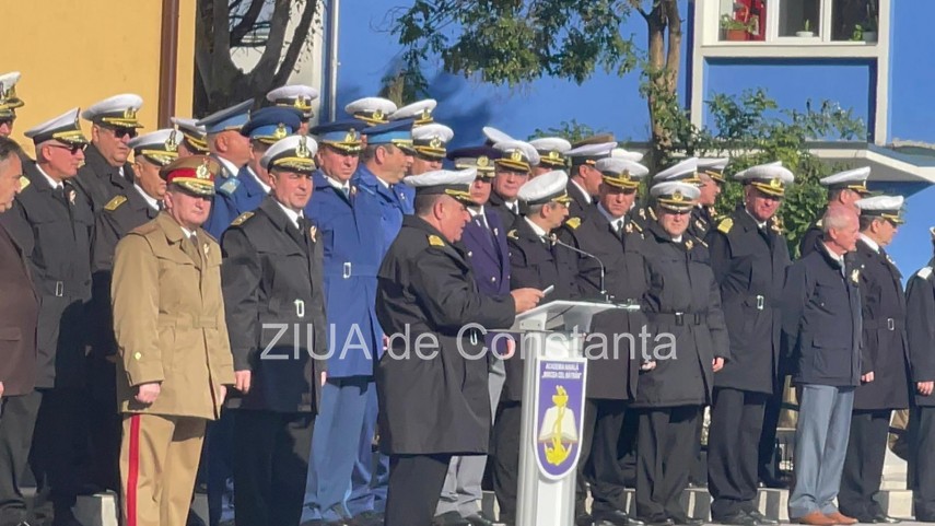 Academia Navală „Mircea cel Bătrân” a aniversat împlinirea a 150 de ani de existență și de învățământ românesc de marină