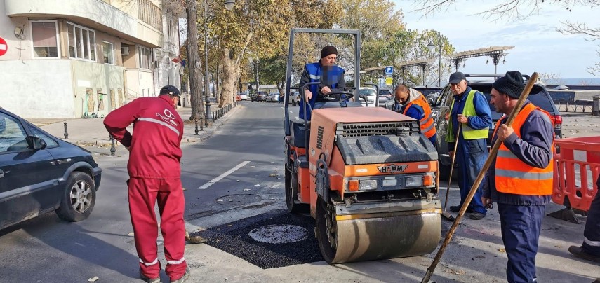 Capace de Canalizare înlocuite. Foto: Primăria Constanța