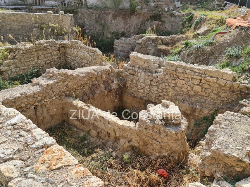 Cetatea Tomis. Ziduri