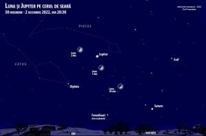 In ziua de 1 decembrie au loc doua fenomene astronomice deosebite 
