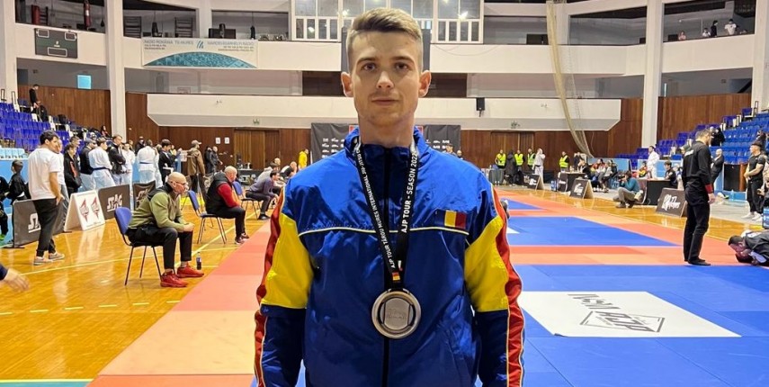 Jiu-Jitsu: Luptatorul Costin Ghetu, student la Academia Navala Mircea cel Batran“, pe locul doi la Abu-Dhabi AJP Tour Targu Mures, competitie internationala (GALERIE FOTO)  