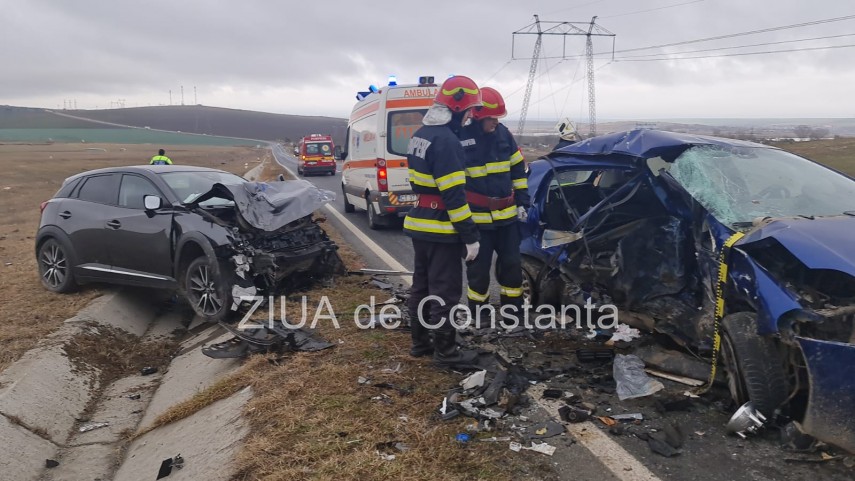 Accident rutier. Foto ZIUA de Constanta