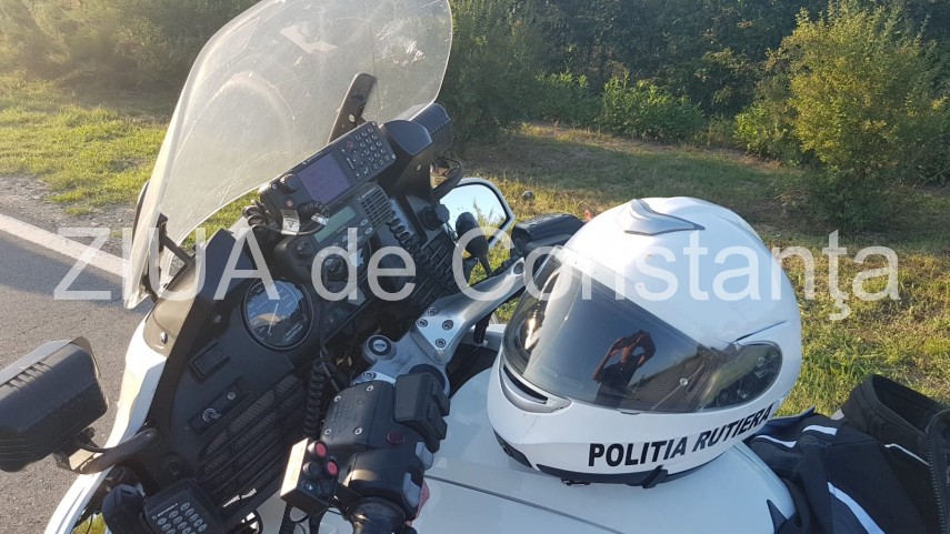 Polițist rutier. Foto cu rol ilustrativ: Arhiva ZIUA de Constanța