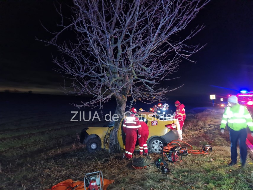 Accident rutier . Foto : ZIUA de Constanța