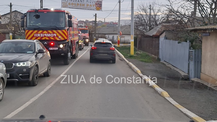 Pompieri. Foto: ZIUA CONSTANȚA