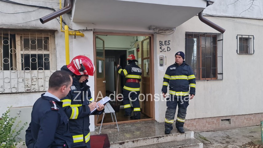 update incendiu la un apartament din constanta in ce zona intervin pompierii foto video 801609