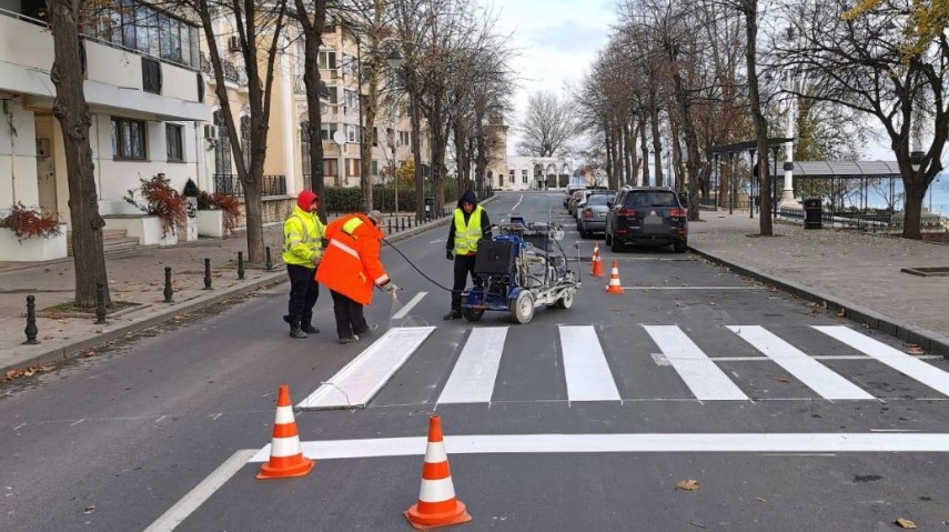 Trecere de pietoni, foto: Primăria Constanța