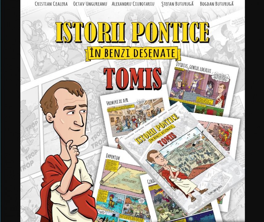 lansarea volumului “Istorii pontice în benzi desenate – Tomis”