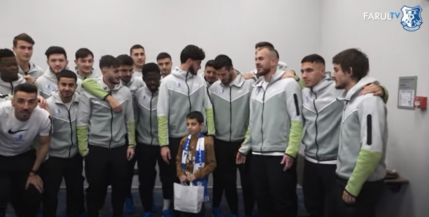 Pustiul Denis Andrei Basturea: I-a scris lui Mos Craciun ca isi doreste ca Farul Constanta sa devina campioana Romaniei! (VIDEO)