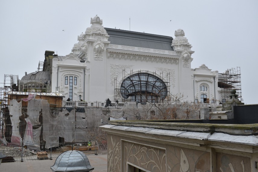 Cazino Constanța - Sursa foto: Facebook.com - Facultatea de Construcții