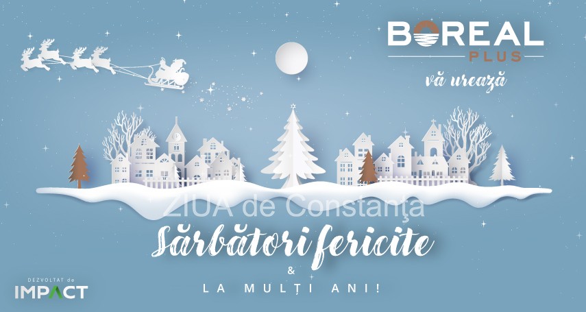 BOREAL Plus va ureaza: Sarbatori fericite!
