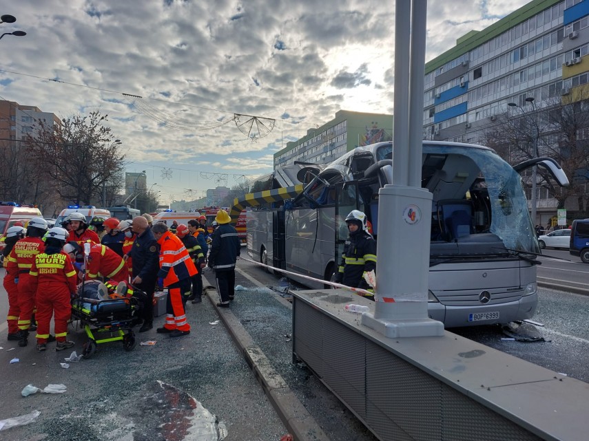 Accident Bucureşti. Foto: ISu BIF