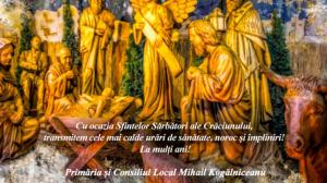 Primăria şi Consiliul Local Mihail Kogălniceanu vă urează Sărbători Fericite!