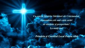 Primăria şi Consiliul Local Poarta Albă vă urează Sărbători Fericite!