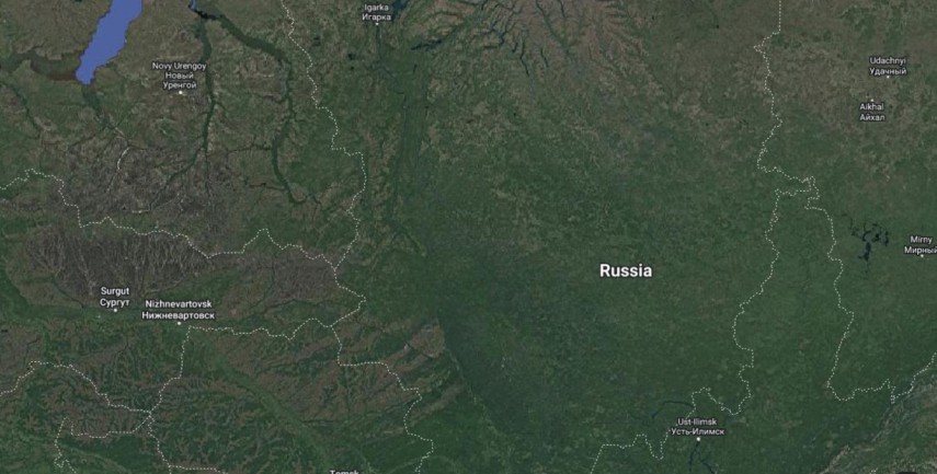 Rusia. Foto: Google Maps