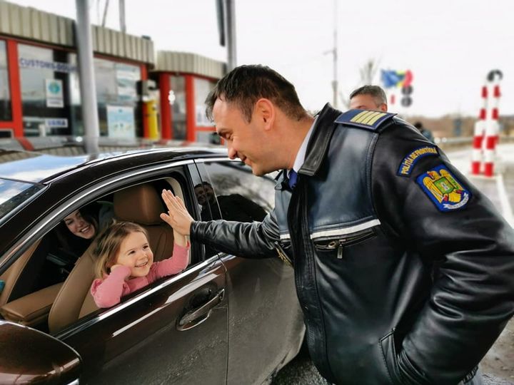 Control la frontieră: Foto: Facebook Poliția de Frontieră