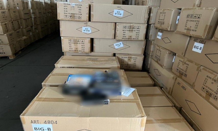 Captura impresionanta in Portul Constanta Sud Agigea. Ce au gasit vamesii intr-un container sosit din Emiratele Arabe Unite 
