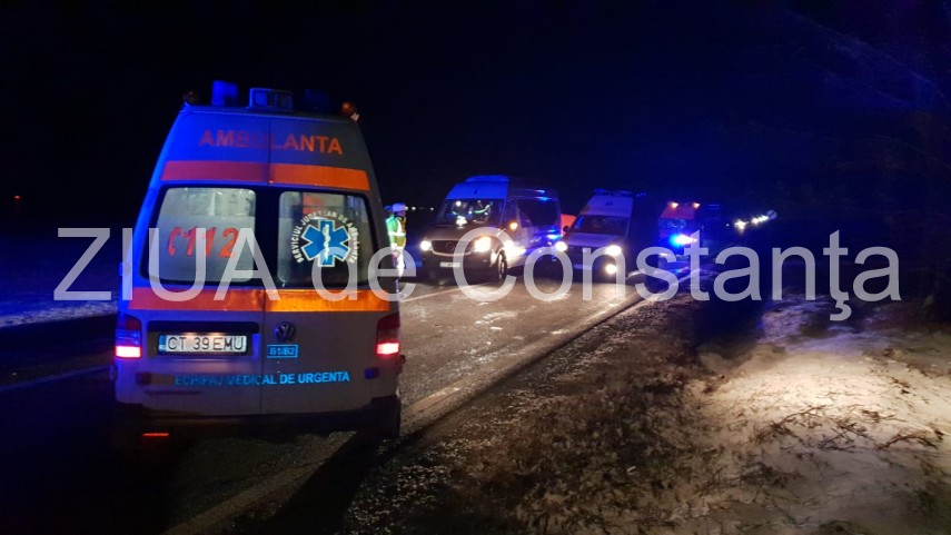 Doua persoane, decedate intr-un cumplit accident rutier in a treia zi de Craciun. Alte doua victime, la spital
