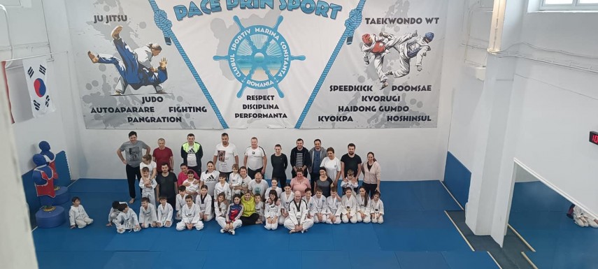 antrenamente parinte copil la cs marina constanta taekwondo wt si judo ju jitsu a fost minunat sa i vedem