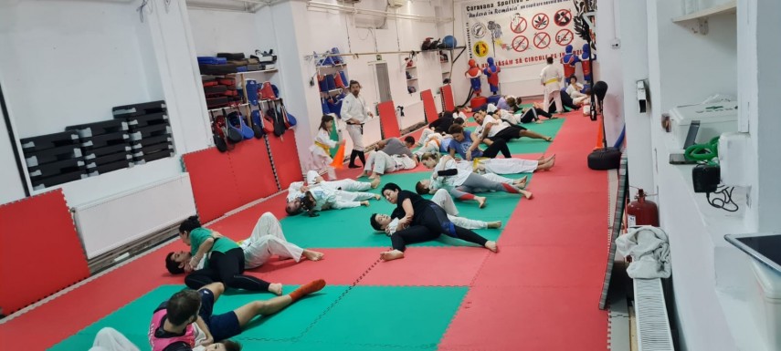 antrenamente parinte copil la cs marina constanta taekwondo wt si judo ju jitsu a fost minunat sa i vedem