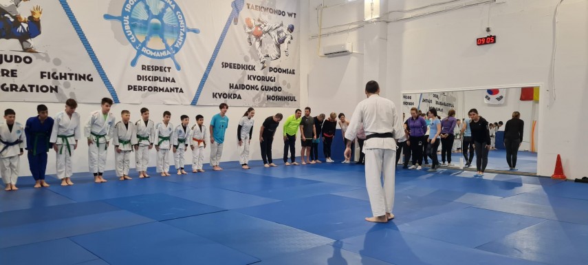 antrenamente parinte copil la cs marina constanta taekwondo wt si judo ju jitsu a fost minunat sa i vedem