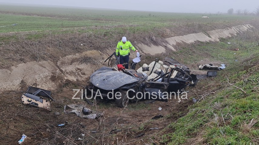 Accident rutier. Foto: ZIUA de Constanța