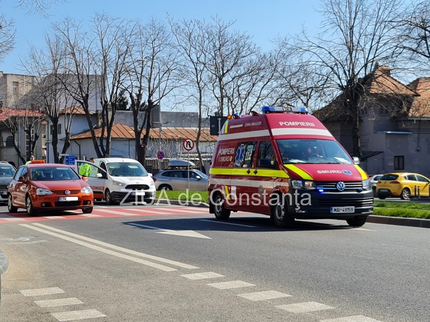 UPDATE: Un pieton a fost ranit in urma unui accident rutier in Constanta. Primele informatii!   