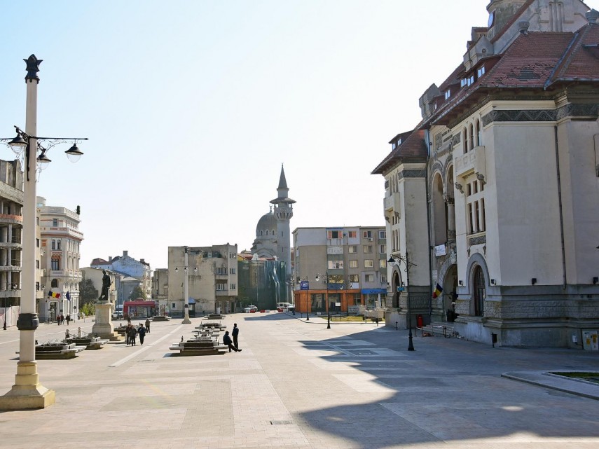 Piața Ovidiu. Foto: Primăria Constanța