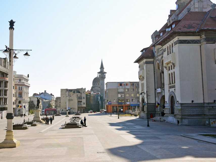 Piaţa Ovidiu. Foto: Primăria Constanţa