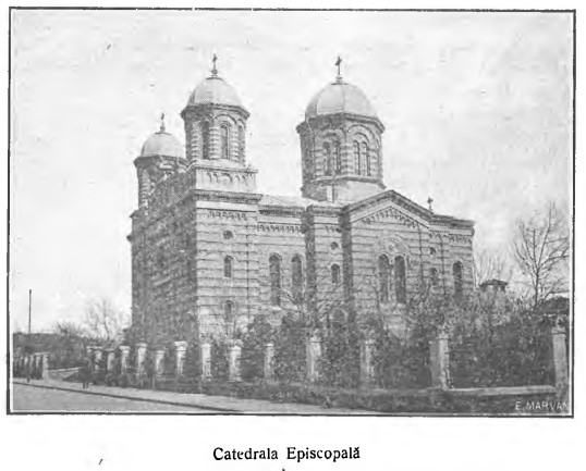 Catedrala Episcopală, 1924, Constanța. Sursă foto: „Constanţa şi Techirghiol, 1924: ghid ilustrat pentru vizitatori” de de Th. Ionescu și I. N. Duployen 