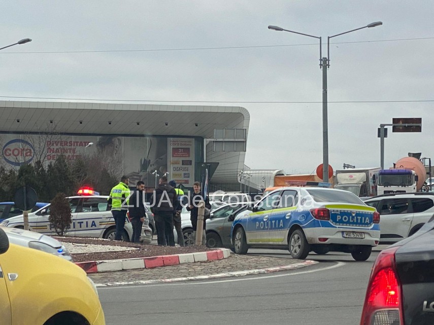 Accident rutier. Foto  ZIUA de Constanța