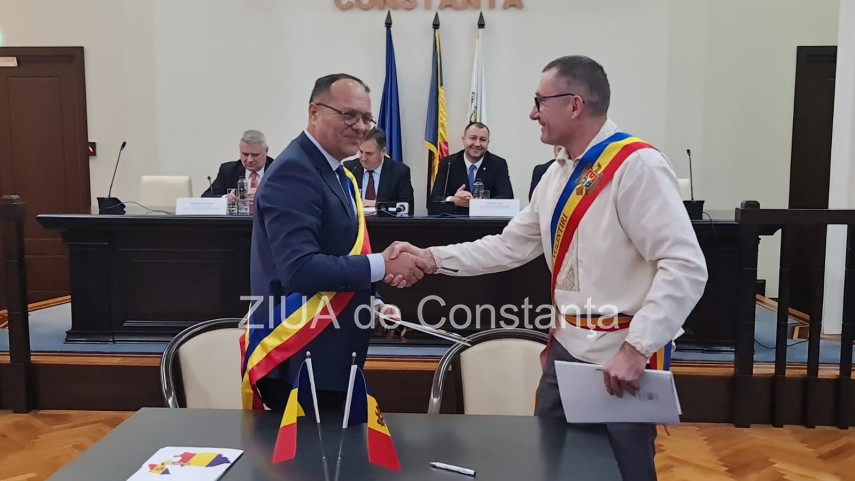 Înfrățire comuna Adamclisi cu localitatea Volintiri din Republica Moldova