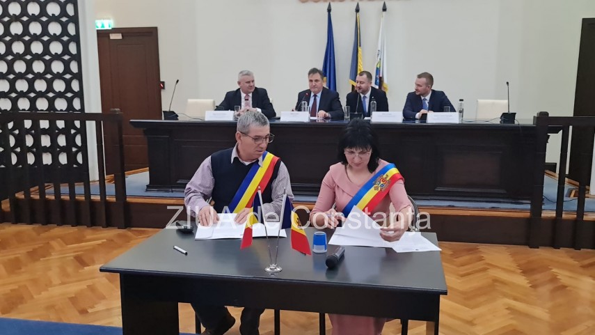 Înfrățire comuna Rasova cu localitatea Manta din Republica Moldova