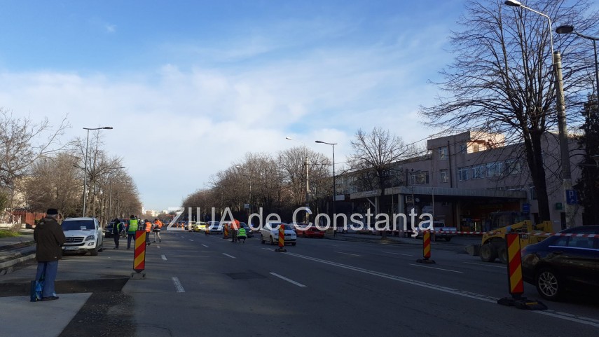 atentie soferi se circula cu dificultate in zona city mall din constanta galerie foto 805395