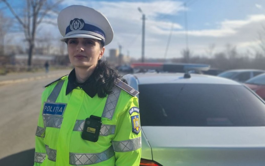 Respectarea acordarii prioritatii de trecere pietonilor, in atentia politistilor rutieri tulceni. Au aplicat si amenzi! 