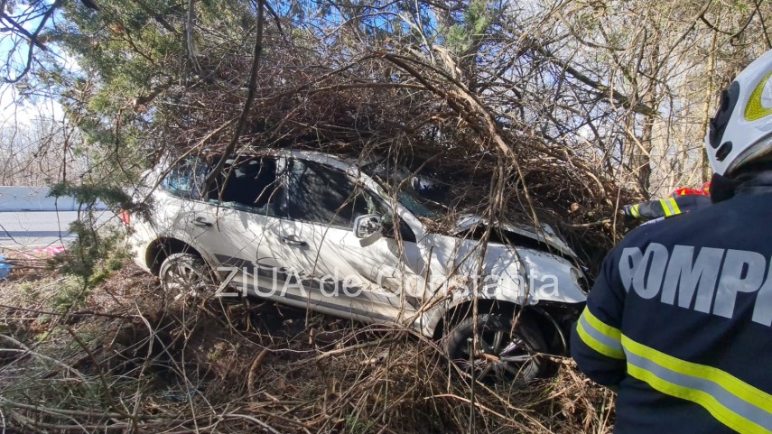 Accident rutier. Foto : ZIUA de Constanța