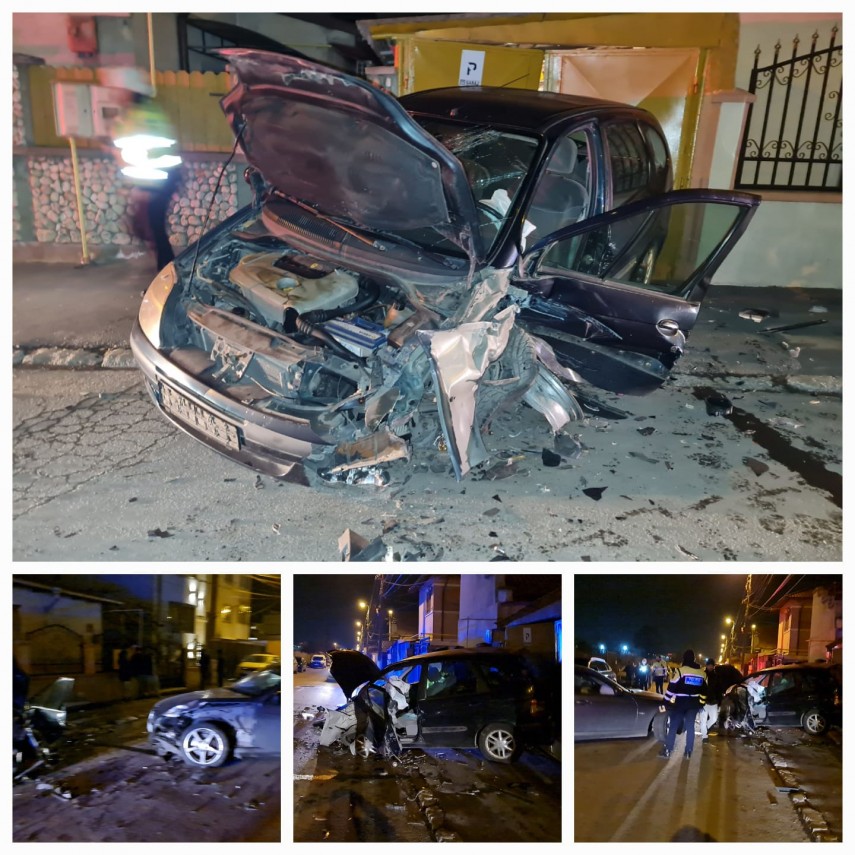 Accident cu un incarcerat in Constanta! (FOTO+VIDEO)   