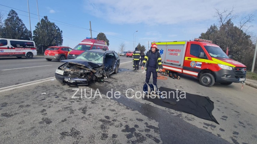 Accident rutier . Foto ZIUA de Constanța