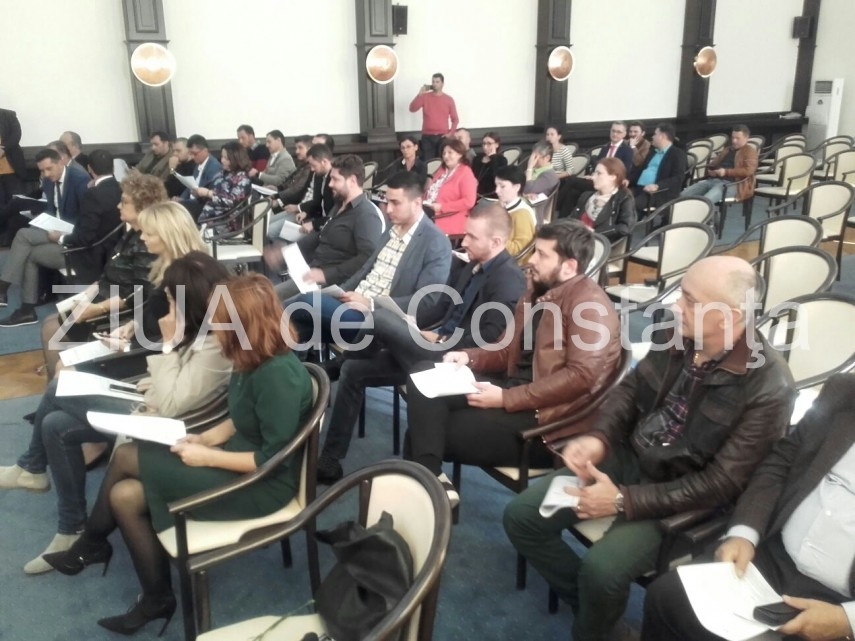 Ședință a Consiliului Local Municipal Constanța, în 2018