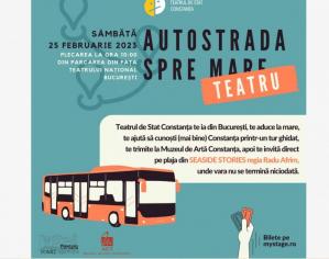 Se aproprie prima ediție a proiectului lansat de Teatrul de Stat Constanța, „Autostrada spre teatru”. Programul excursiei
