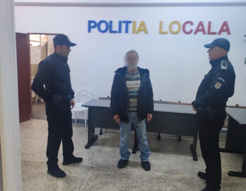 Suspect de furt. foto: DGPL Constanta