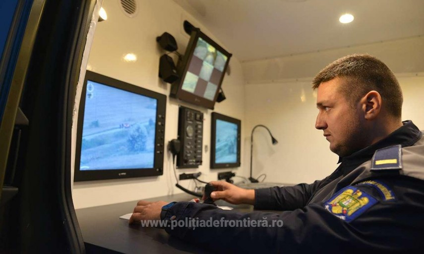 Control la frontieră. Foto: Poliția de Frontieră