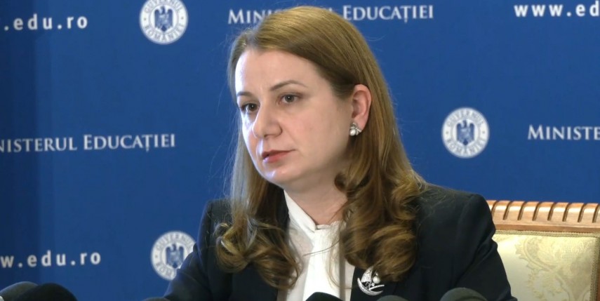 Ministrul Educației, Ligia Deca. Foto: Facebook/Ministerul Educației