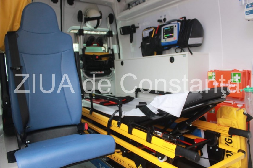 Ambulanţa. Foto: ZIUA de Constanţa