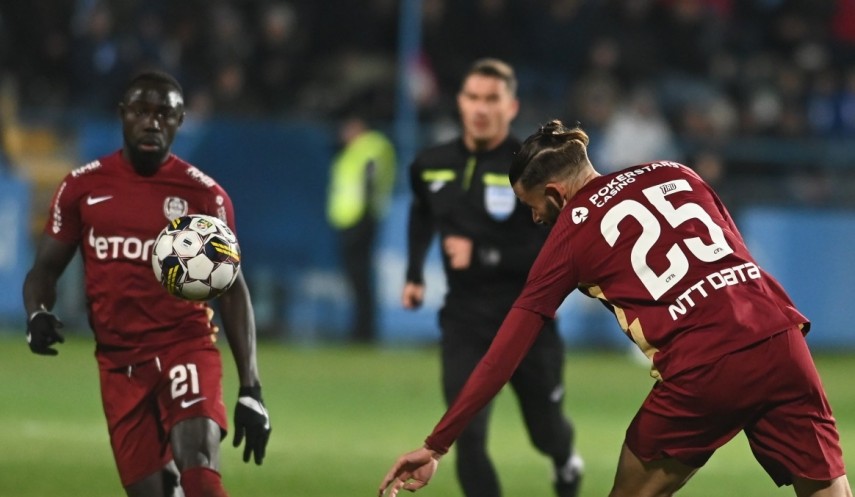 FC Hermannstadt - CFR Cluj 1-0, în etapa 15 din SuperLiga