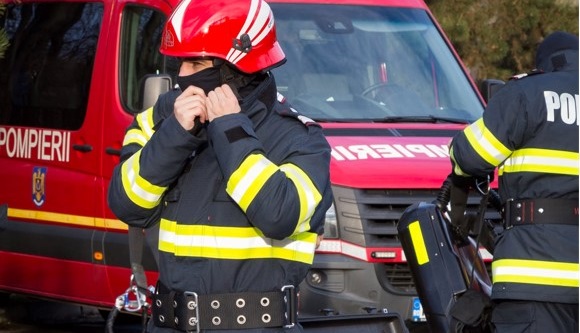 Incendiu la o nava straina din Portul Constanta Sud