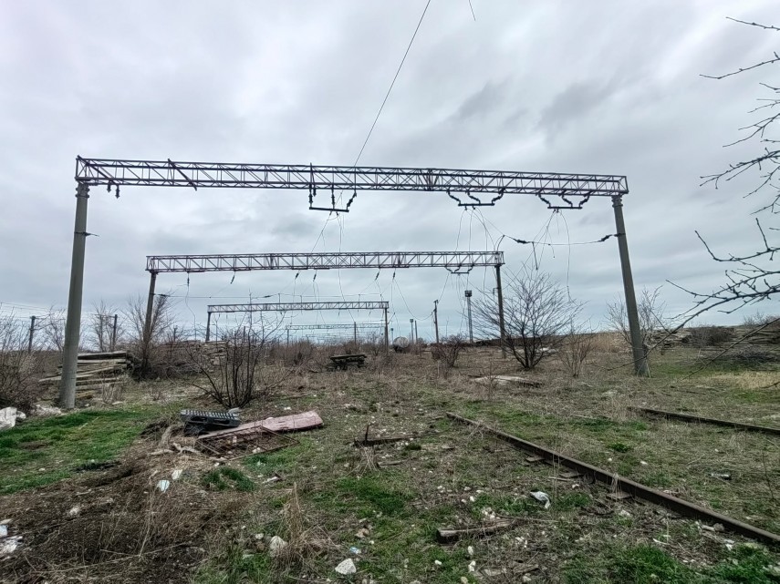 Foto:  CFR Infrastructura Constanta - Stația Valu lui Traian, înainte de modernizare (2023)