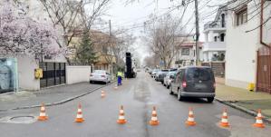 Restricții de circulație pe strada Eroilor din Constanța unde au loc lucrări de reabilitare
